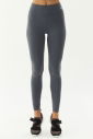 Kadın Gri Yüksek Bel Esnek ve Toparlayıcı Spor Tayt | 4229 - 3