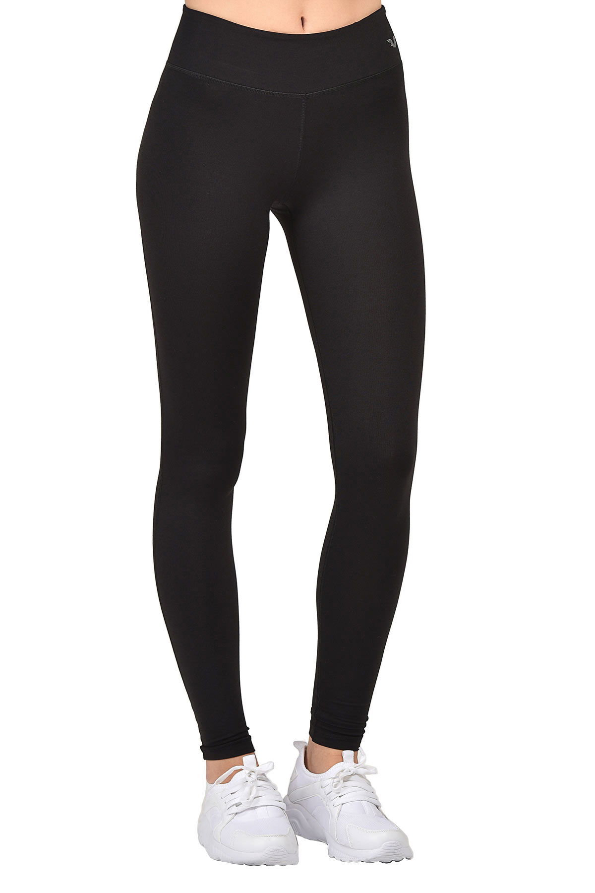 Kadın Siyah Yüksek Bel Esnek ve Toparlayıcı Spor Tayt | 4229 - BİLCEE (1)
