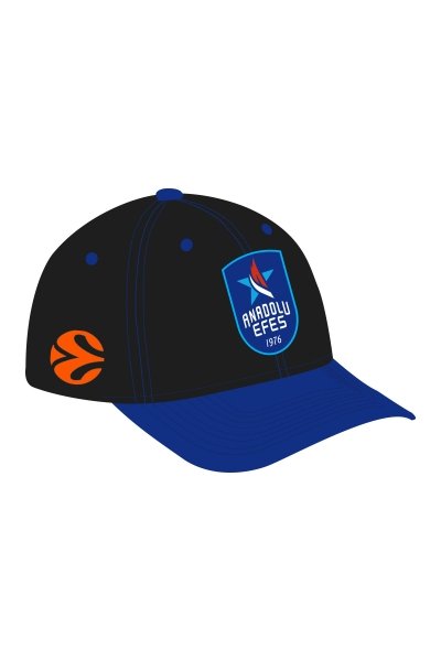 BİLCEE - Anadolu Efes Siyah-Mavi Euroleauge Şampiyonluk Şapkası 0918