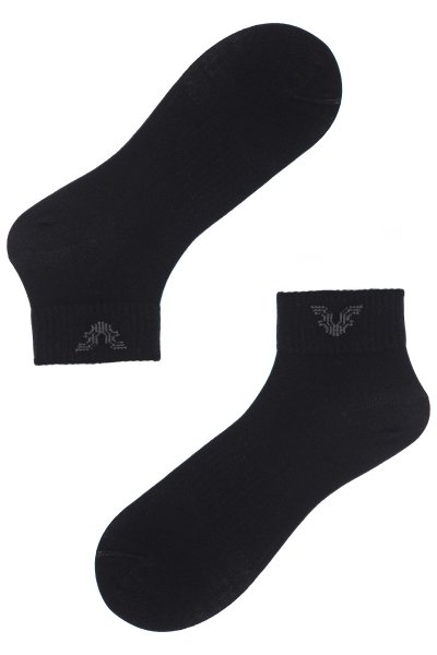 Unisex Siyah Patik Çorap 0317