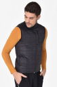 Unisex Siyah Sıfır Kol Fermuarlı Cepli Yelek | 1268 - 4