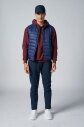 Unisex Lacivert Sıfır Kol Fermuarlı Cepli Yelek | 1268 - 8
