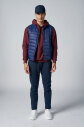 Unisex Lacivert Sıfır Kol Fermuarlı Cepli Yelek | 1268 - 8
