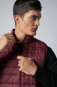Unisex Bordo Sıfır Kol Fermuarlı Cepli Yelek | 1268 - 9