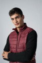 Unisex Bordo Sıfır Kol Fermuarlı Cepli Yelek | 1268 - 10