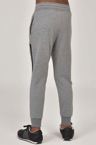 Bilcee Gri Unisex Çocuk Lastik Paça Eşofman Altı 1476