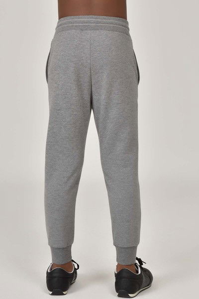 Bilcee Gri Unisex Çocuk Lastik Paça Eşofman Altı 1476