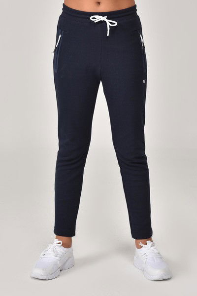 Bilcee Lacivert Unisex Çocuk Eşofman Altı 1477
