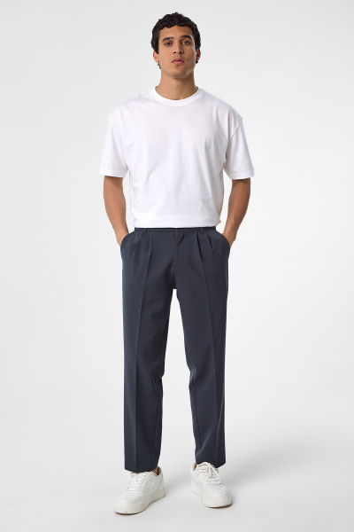  Erkek Teknolojik Kumaş Antrasit Baggy Pantolon | 4590 