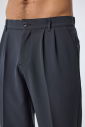  Erkek Teknolojik Kumaş Antrasit Baggy Pantolon | 4590 - 2