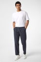  Erkek Teknolojik Kumaş Antrasit Baggy Pantolon | 4590 - 6