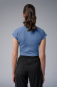 Kadın Azur Kısa Kollu Yakalı Sörf Body 4059 - 4