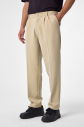  Erkek Teknolojik Kumaş Bej Baggy Pantolon | 4590 - 8