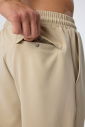Erkek Bej Teknolojik Kumaş Bol Rahat Pantolon | 4593 - 7