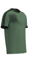 Erkek Yeşil Büyük Beden Performans Tişört | 4584 - 4
