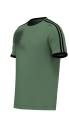 Erkek Yeşil Büyük Beden Performans Tişört | 4584 - 5