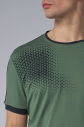 Erkek Yeşil Büyük Beden Performans Tişört | 4584 - 3