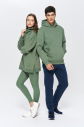 Erkek Carbon 3 İplik Şardonlu Fleece Fırçalı Yumuşak Düz Paça Eşofman Altı | 9802 - 5