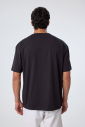 Erkek Antrasit Oversize Cepli Tişört | 4582 - 5