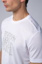 Erkek Beyaz Antrenman Baskılı Tişört | 4088 - 5