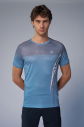Erkek Mavi Antrenman Tişört | 4577 - 8