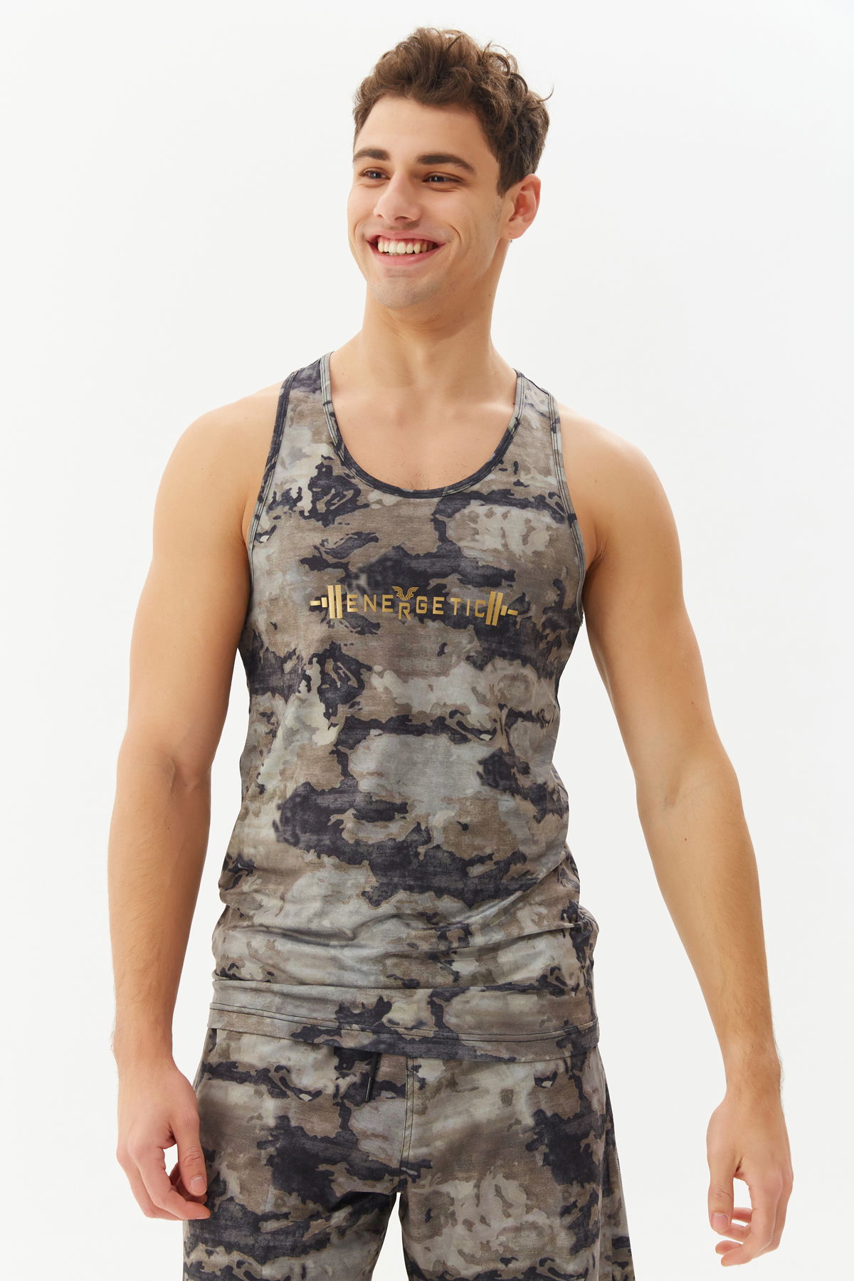 Erkek Kamuflaj Desenli Atlet 0155 - BİLCEE