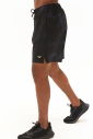 Erkek Siyah Desenli İnce Dokuma Kumaşlı Antrenman Şort 0173 - 14