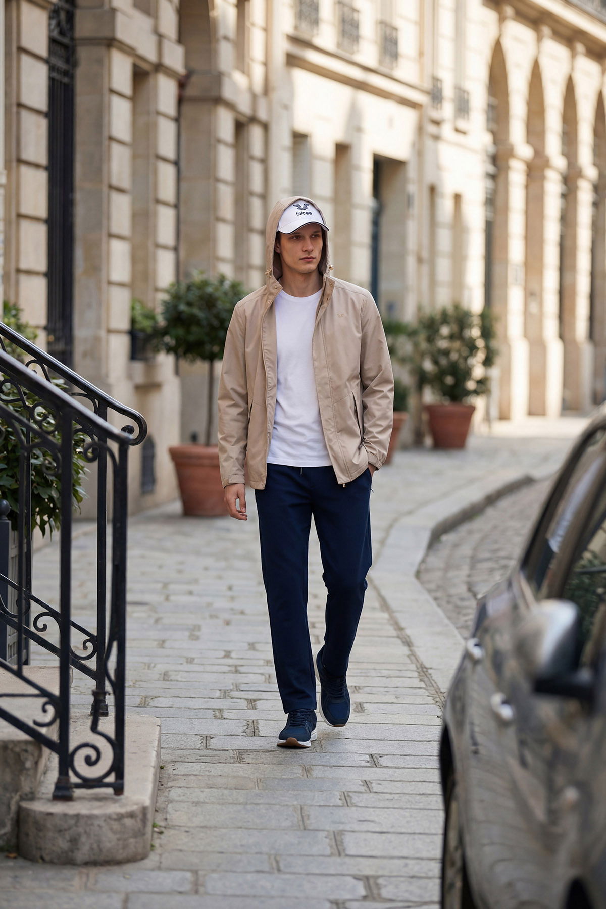 Erkek Fırçalı Yumuşak Dokulu Lacivert Pantolon |4823 - BİLCEE (1)