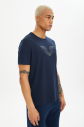Erkek Lacivert Hızlı Kuruyan Hafif Antrenman Tişört 0094 - 3