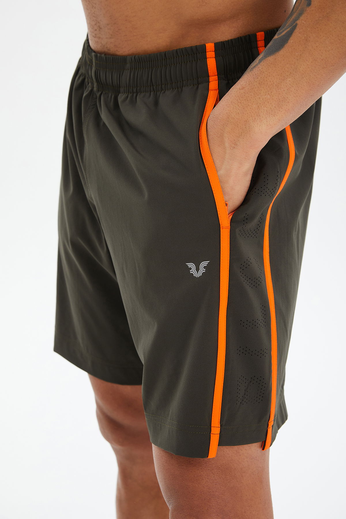 Erkek Falcon İnce Kumaş Hızlı Kuruyan Ter Tutmayan Antrenman Training Fitness Sporcu Şortu | 0631 - BİLCEE (1)