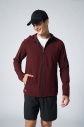 Erkek Bordo Kapüşonlu Antrenman Dokuma Eşofman Üstü | 0547 - 4