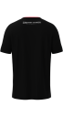 Erkek Siyah Pamuk Baskılı Tişört | 4084 - 10