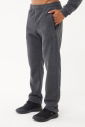 Erkek Koyu Gri Kışlık Polar Yarım Fermuarlı Sweatshirt Eşofman Takım | 1533 - 3
