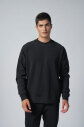  Erkek Siyah Bisiklet Yaka Fırçalı Yumusak Dokulu Sweatshırt |4786 - 9