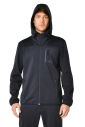 Lacivert Erkek Kapüşonlu Suya Karşı Dirençli İçi Polarlı Outdoor Mont 9343 - 14
