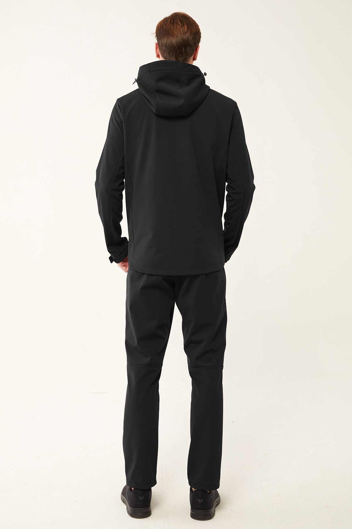 Erkek Siyah Softshell Kışlık Outdoor Pantolon 0335 - 7