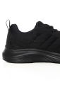 Erkek Siyah Bağcıklı Sneaker Günlük Kullanım ve Spor Ayakkabı | 1012 - 4