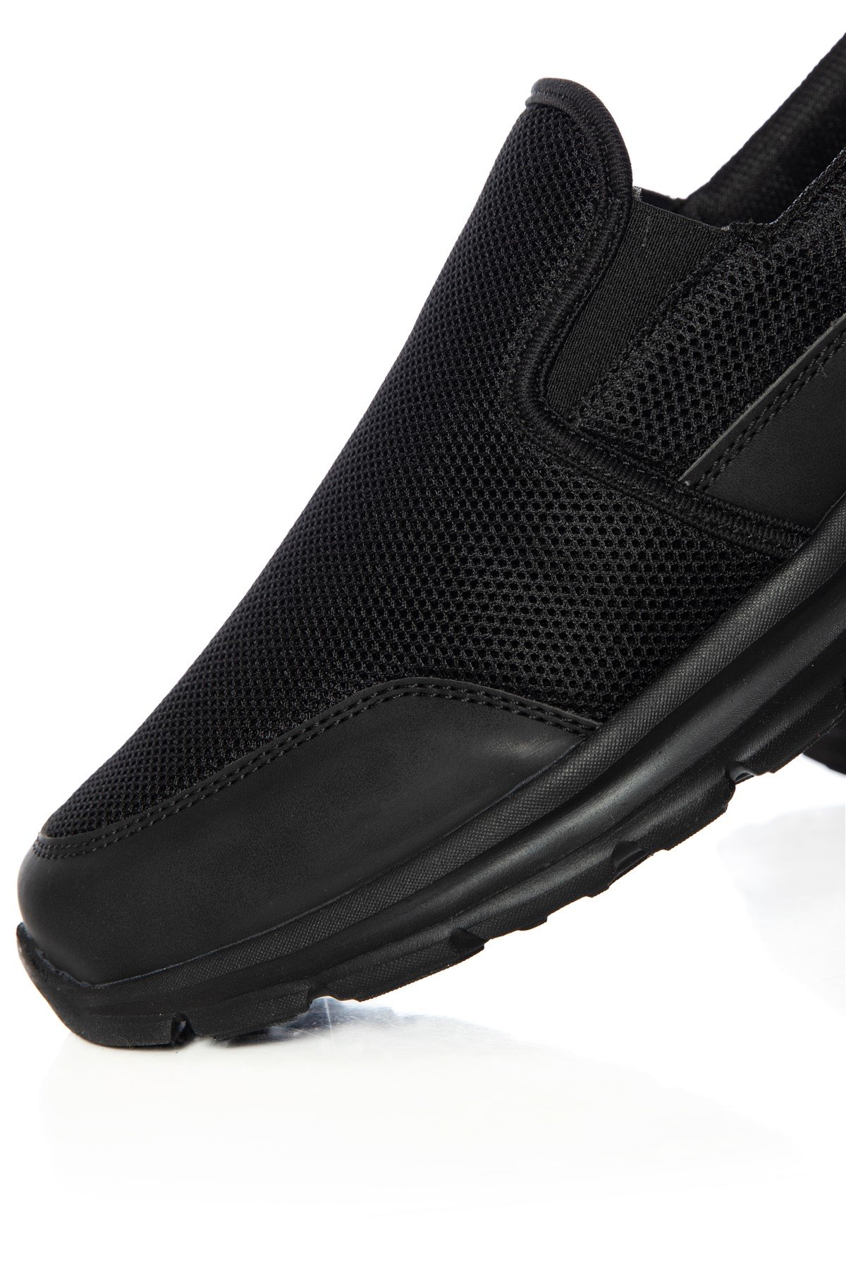 Erkek Siyah Sneaker Günlük Kullanım ve Spor Ayakkabı 1013