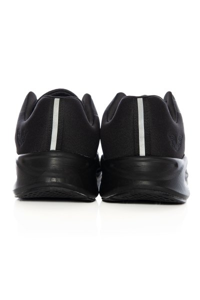 Erkek Siyah Bağcıklı Yürüyüş ve Spor Ayakkabısı 1014