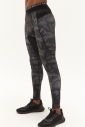 Erkek Esnek Uzun Kamuflaj Spor Tayt 0723 - 5