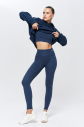 Kadın Carbon 3 İplik Şardonlu Fleece Yumuşak Fırçalı Kapişonlu Uzun Boy Owersize Sweatshirt 9804 - 4