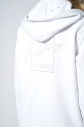 Kadın Beyaz Fashion Yumuşak Dokulu Fırçalı Kapüşonlu Eşofman Takım 4037 - 4