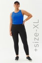 Kadın Koyu Mavi Bisiklet Yaka Toparlayıcı Destekli Spor ve Günlük Destekli Crop Top Body Bra | 9209 - 8