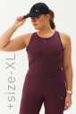 Kadın Bordo Bisiklet Yaka Toparlayıcı Destekli Spor ve Günlük Destekli Crop Top Body Bra | 9209 - 13