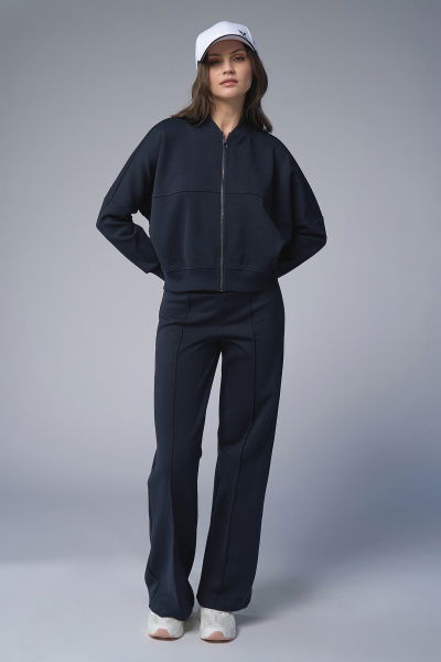 Kadın Koyu Lacivert Fashion Eşofman Takım | 4578 