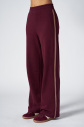Kadın Bordo Fashion Yumuşak Dokulu Şeritli Eşofman Takımı | 4565 - 15