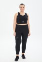 Kadın Siyah Fitness-Antrenman Spor Fashion Crop Top Toparlayıcı Bra Sporcu Sütyeni Büstiyer | 0604 - 19
