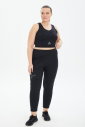 Kadın Siyah Fitness-Antrenman Spor Fashion Crop Top Toparlayıcı Bra Sporcu Sütyeni Büstiyer | 0604 - 20