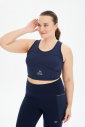 Kadın Lacivert Fitness-Antrenman Spor Fashion Crop Top Toparlayıcı Bra Sporcu Sütyeni Büstiyer | 0604 - 11