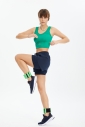 Kadın Yeşil Fitness-Antrenman Spor Fashion Crop Top Toparlayıcı Bra Sporcu Sütyeni Büstiyer | 0604 - 8
